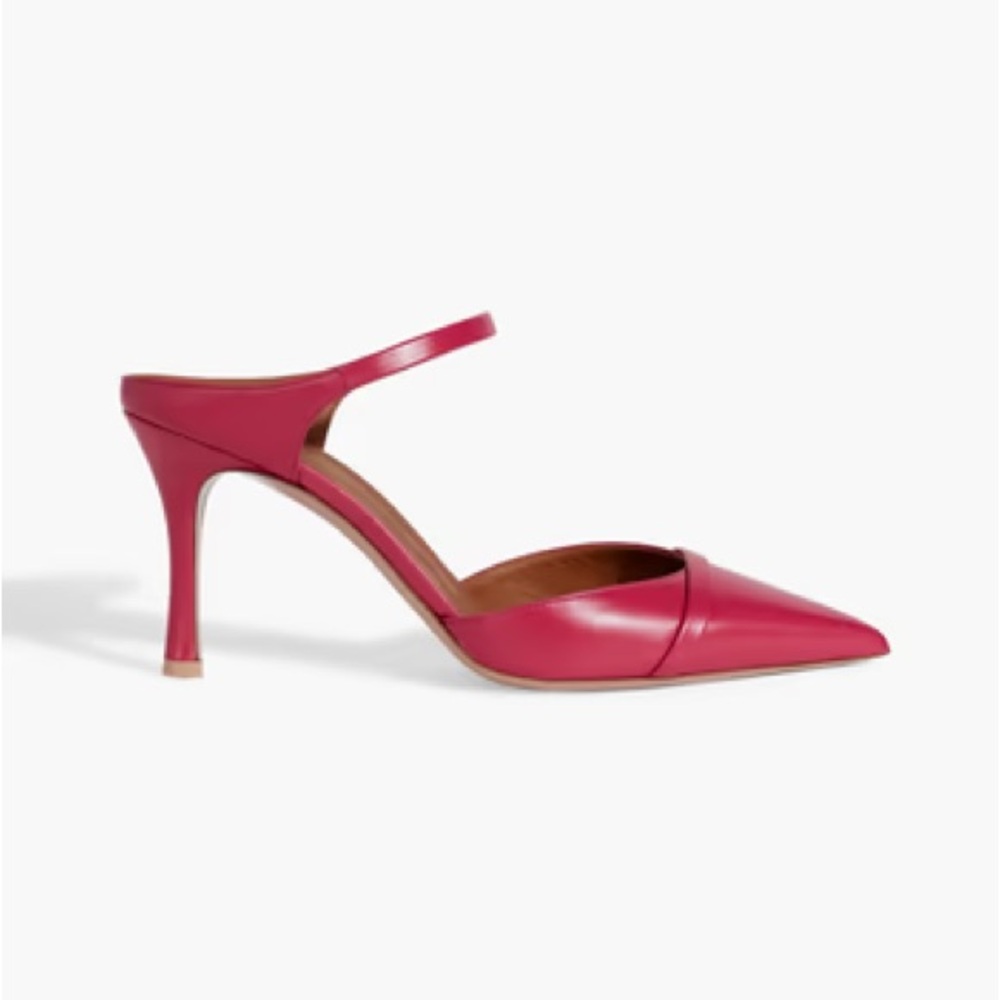 Malone Souliers Uma 80 - Pink Mule Heels